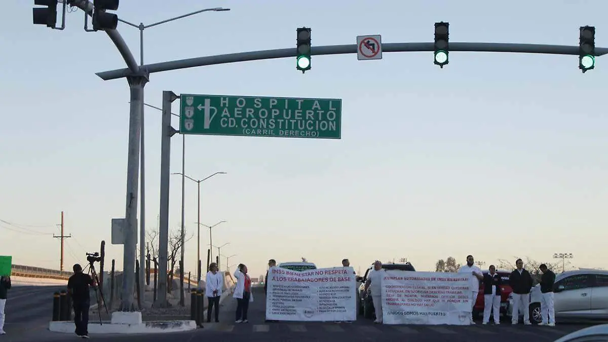 volveran a bloquear el puente de la 8